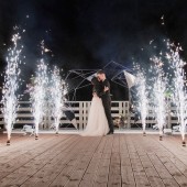 Холодные фонтаны на свадьбу